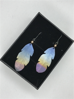 feather earrings