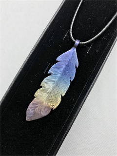 feather necklace 2